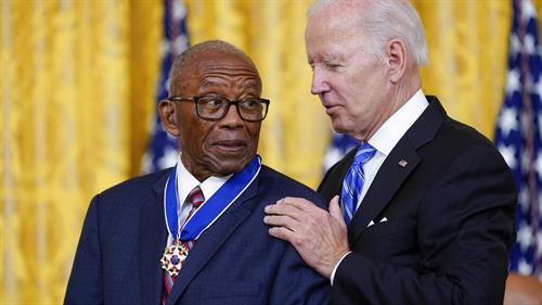 Gray Receives Presidential Medal of Freedom