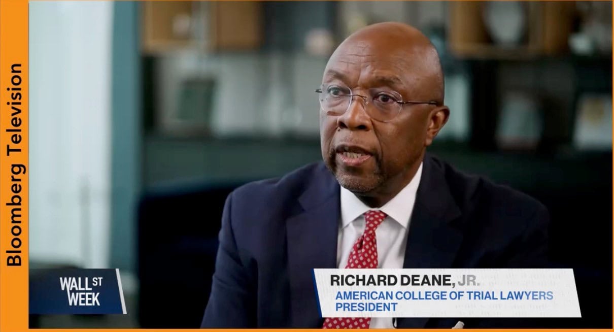 Roderick Deane Watch | President Rick Deane on Bloomberg's Wall Street Week - ACTL
