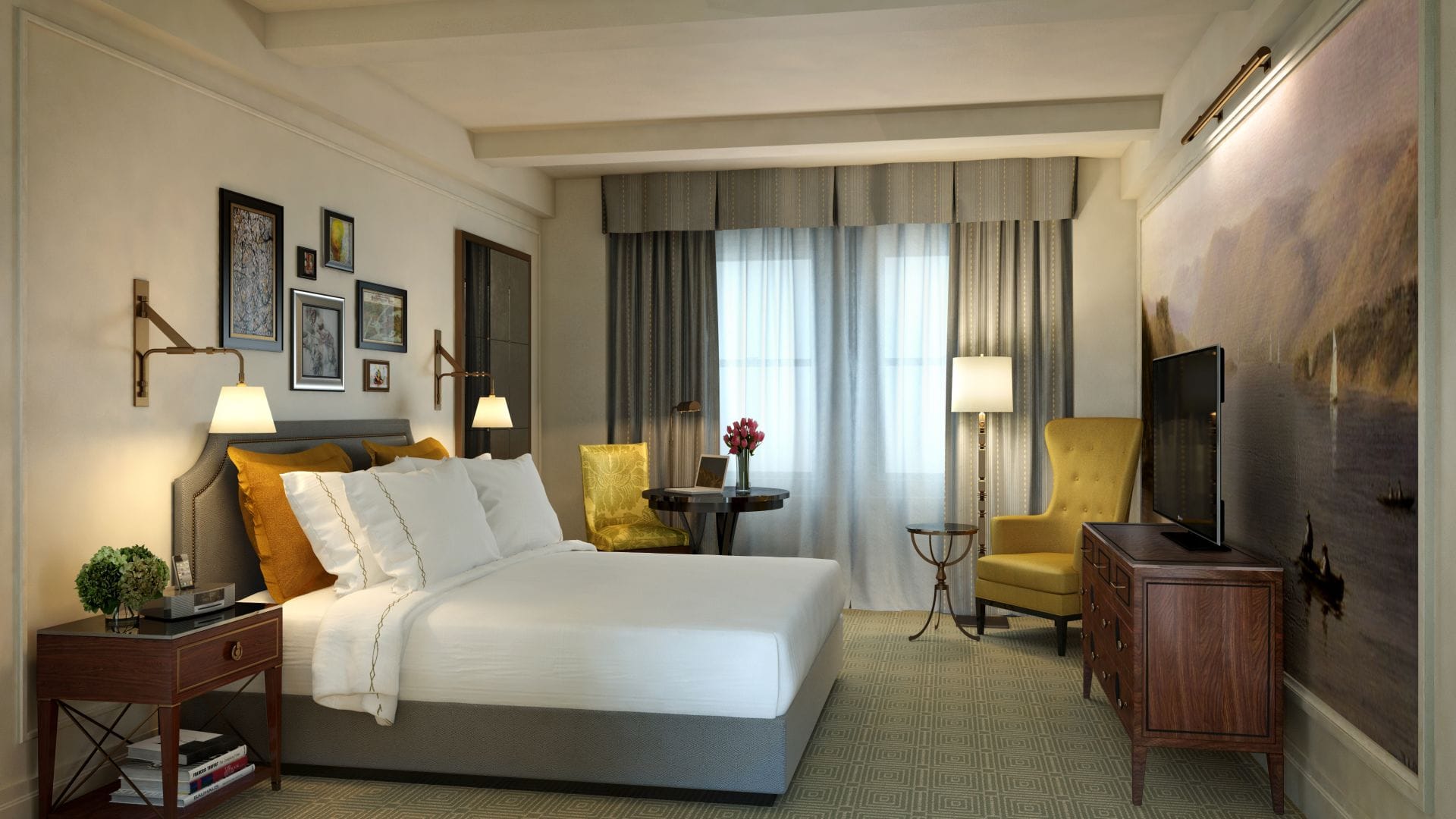 Intercontinental guest room