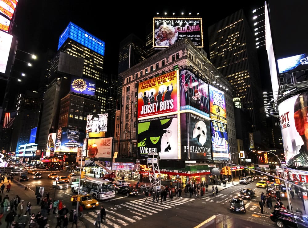 New,York,City,,Usa,-,March,03,,2011:,Times,Square