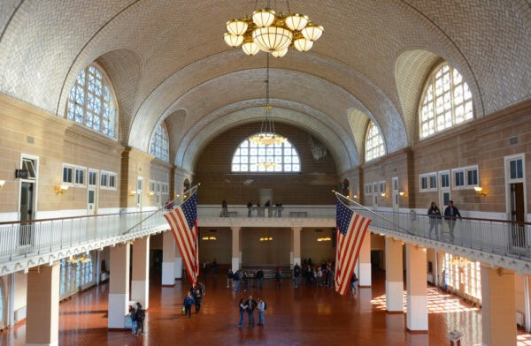 Ellis,Island,,Ny,-,04,Nov,2019:,Tourists,At,The