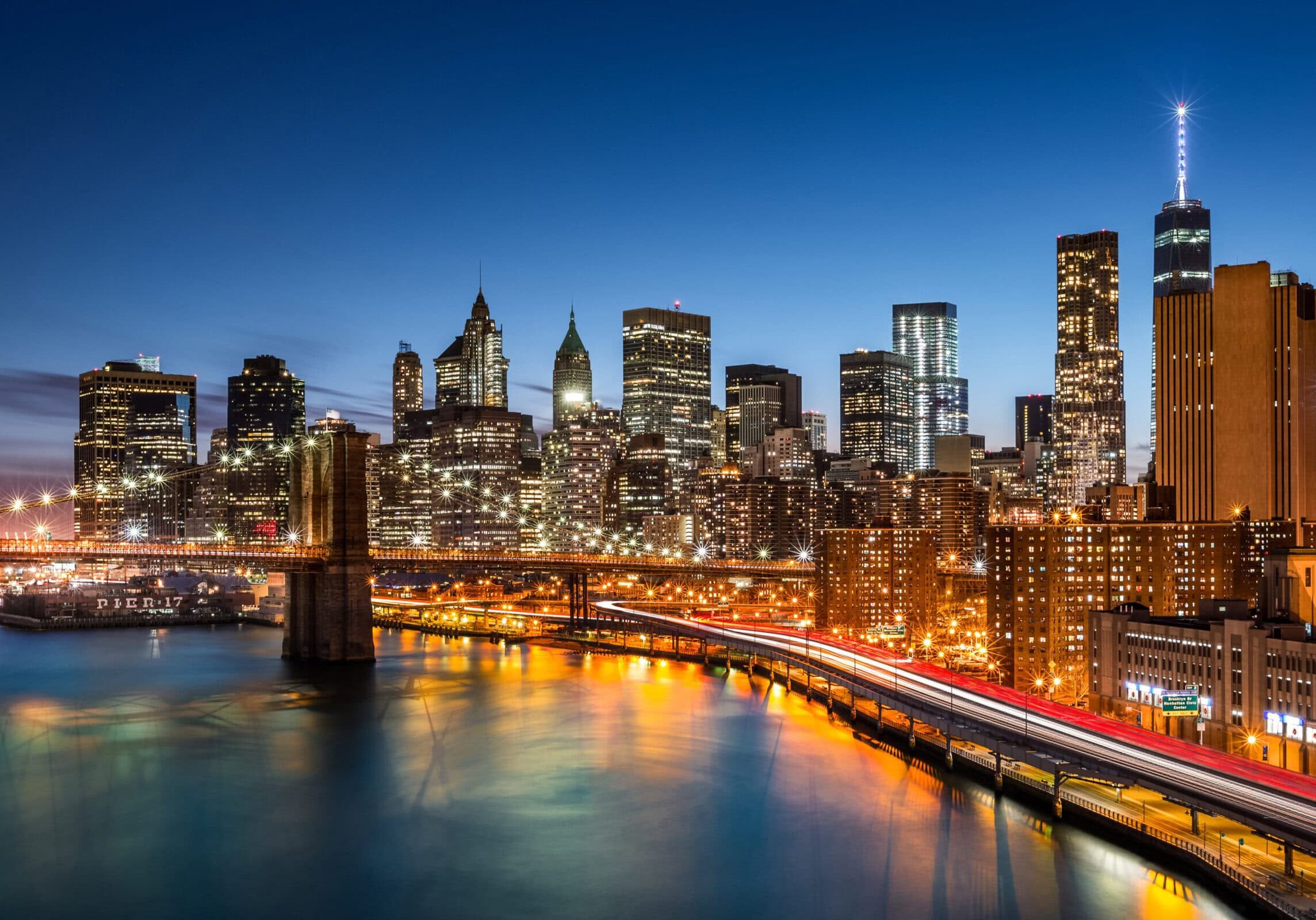 NYC night image